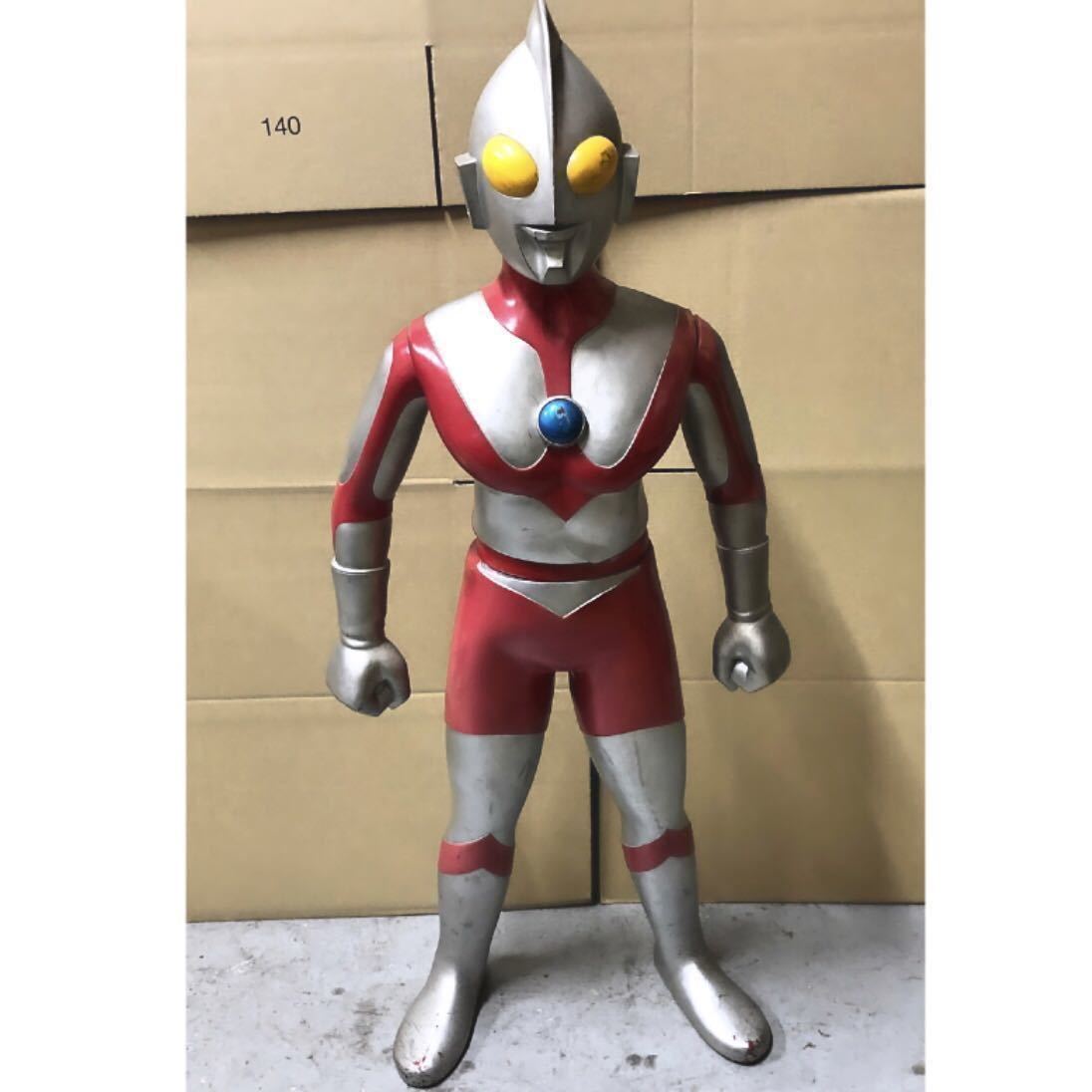 ポピー キングザウルス ウルトラマン 店頭用 ディスプレイ 超巨大サイズ ソフビ フィギュア 高さ約120cm 破損 有り